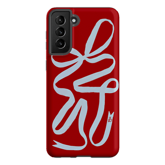 Cottage Ribbon Printed Phone Cases Samsung Galaxy S21 Plus / Armoured by Jasmine Dowling - The Dairy