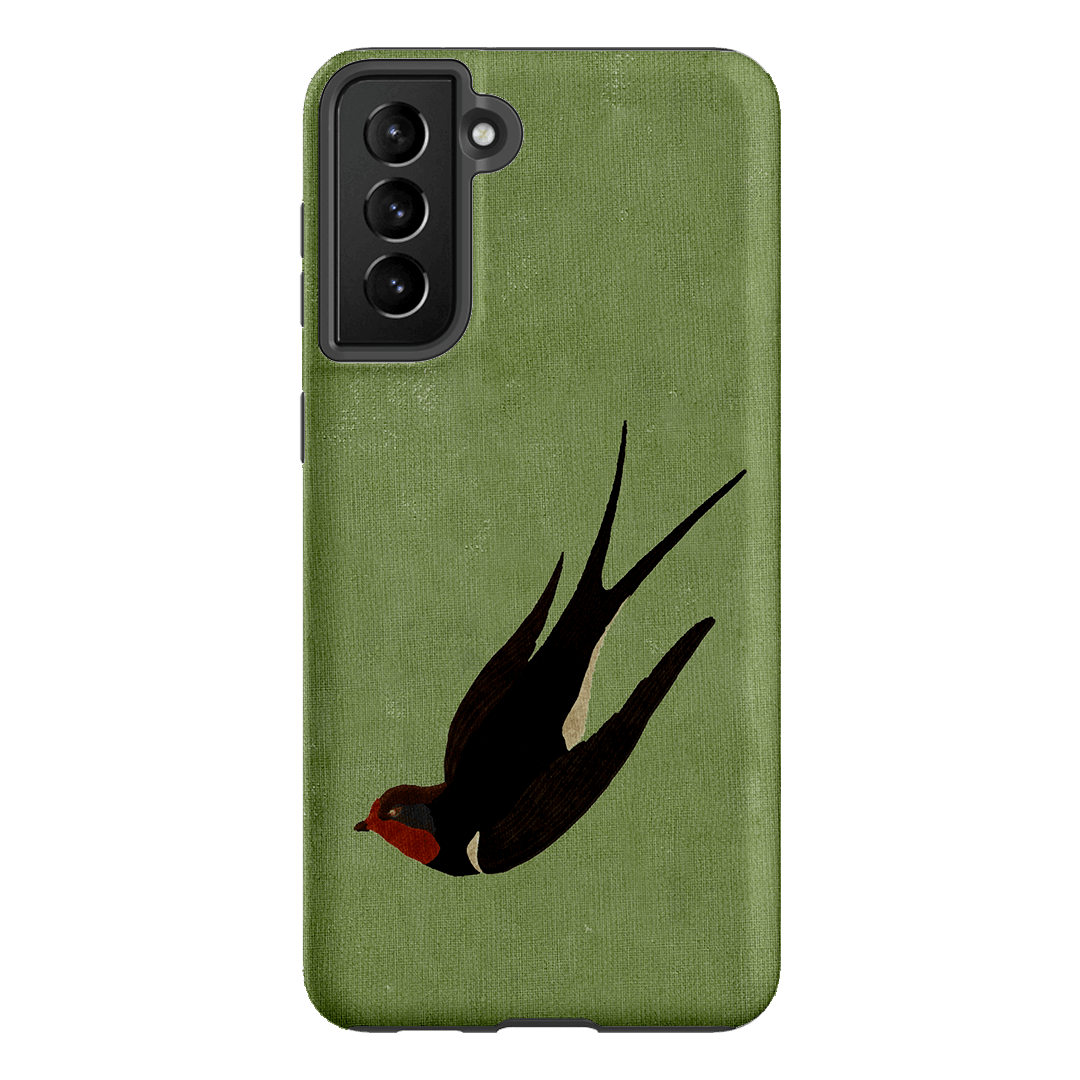 Swallow Printed Phone Cases Samsung Galaxy S21 Plus / Armoured by Fenton & Fenton - The Dairy