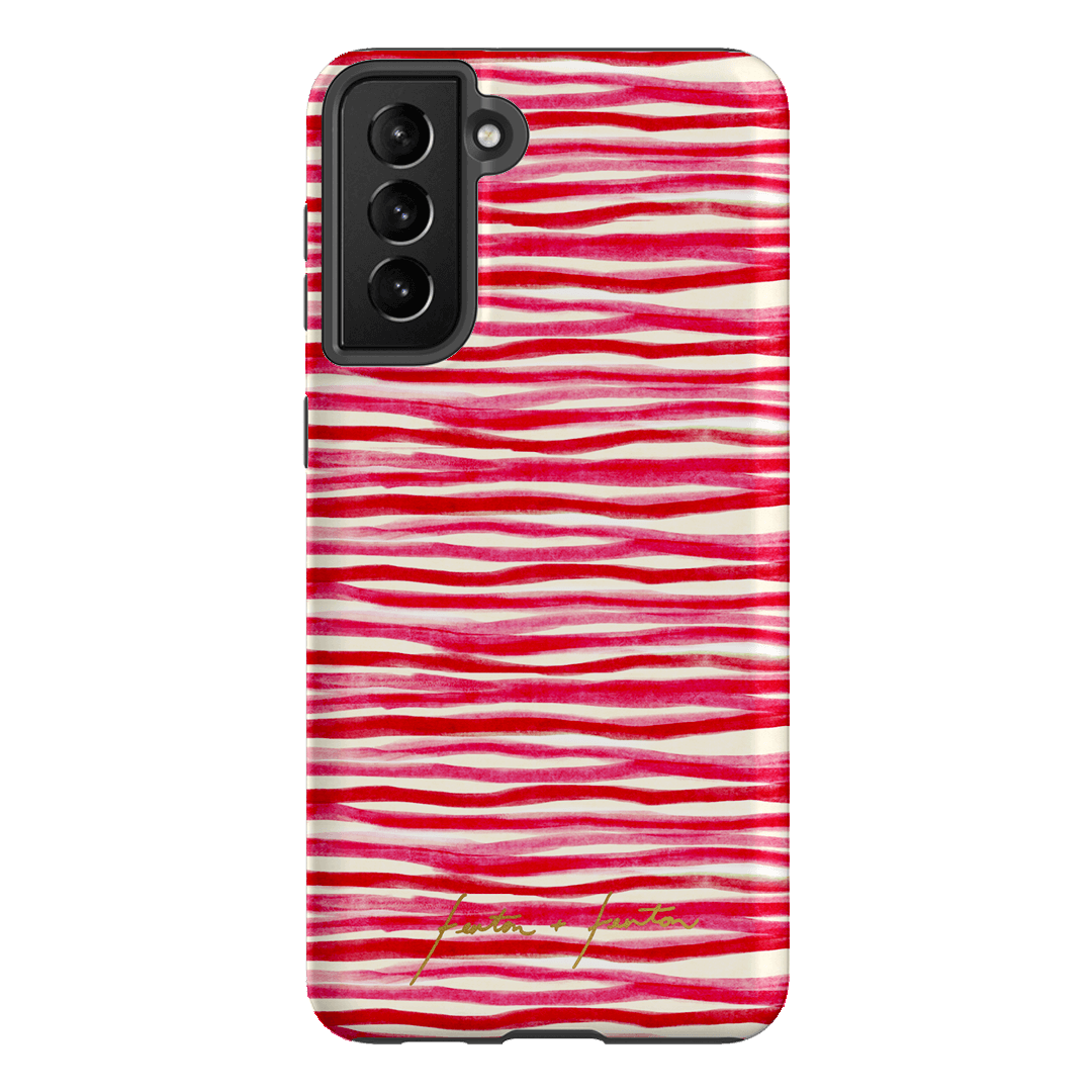 Squiggle Printed Phone Cases Samsung Galaxy S21 Plus / Armoured by Fenton & Fenton - The Dairy