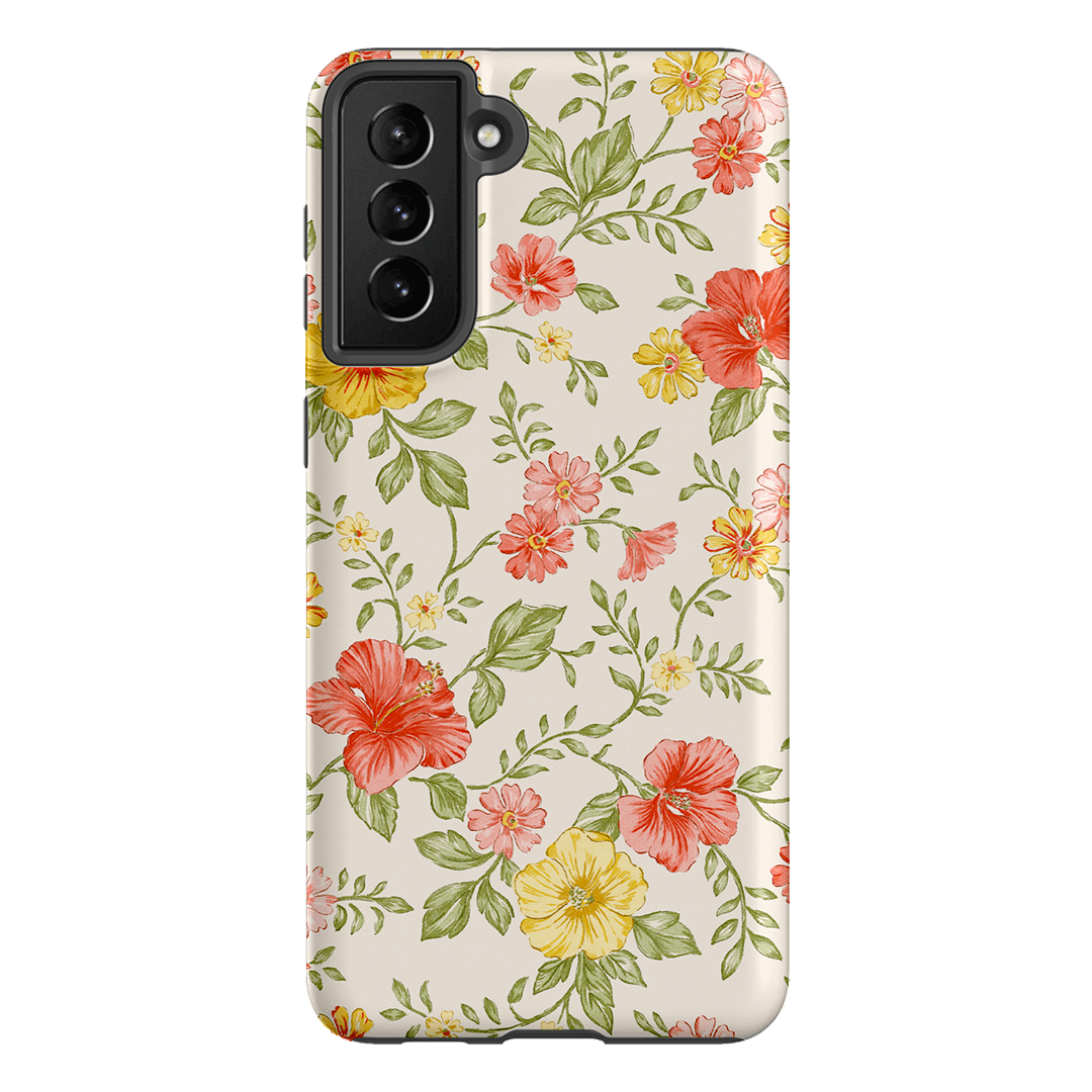 Hibiscus Printed Phone Cases Samsung Galaxy S21 Plus / Armoured by Oak Meadow - The Dairy