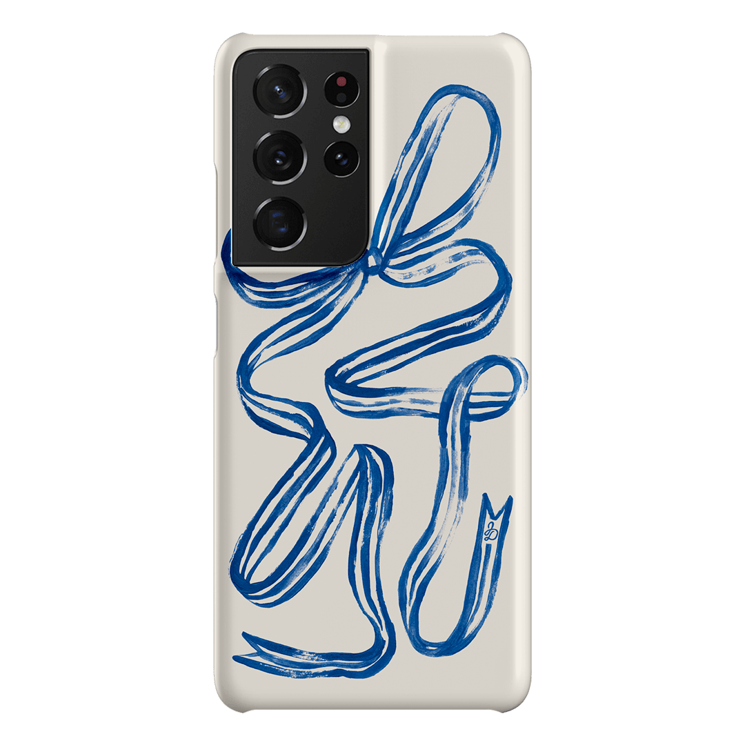Bowerbird Ribbon Printed Phone Cases Samsung Galaxy S21 Ultra / Snap by Jasmine Dowling - The Dairy