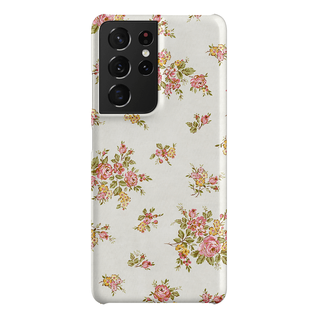 Della Floral Printed Phone Cases Samsung Galaxy S21 Ultra / Snap by Oak Meadow - The Dairy