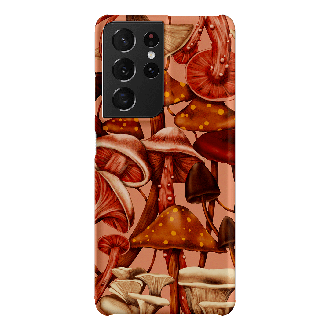 Shrooms Printed Phone Cases Samsung Galaxy S21 Ultra / Snap by Kelly Thompson - The Dairy