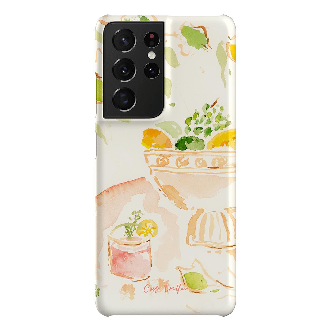 Sorrento Printed Phone Cases Samsung Galaxy S21 Ultra / Snap by Cass Deller - The Dairy