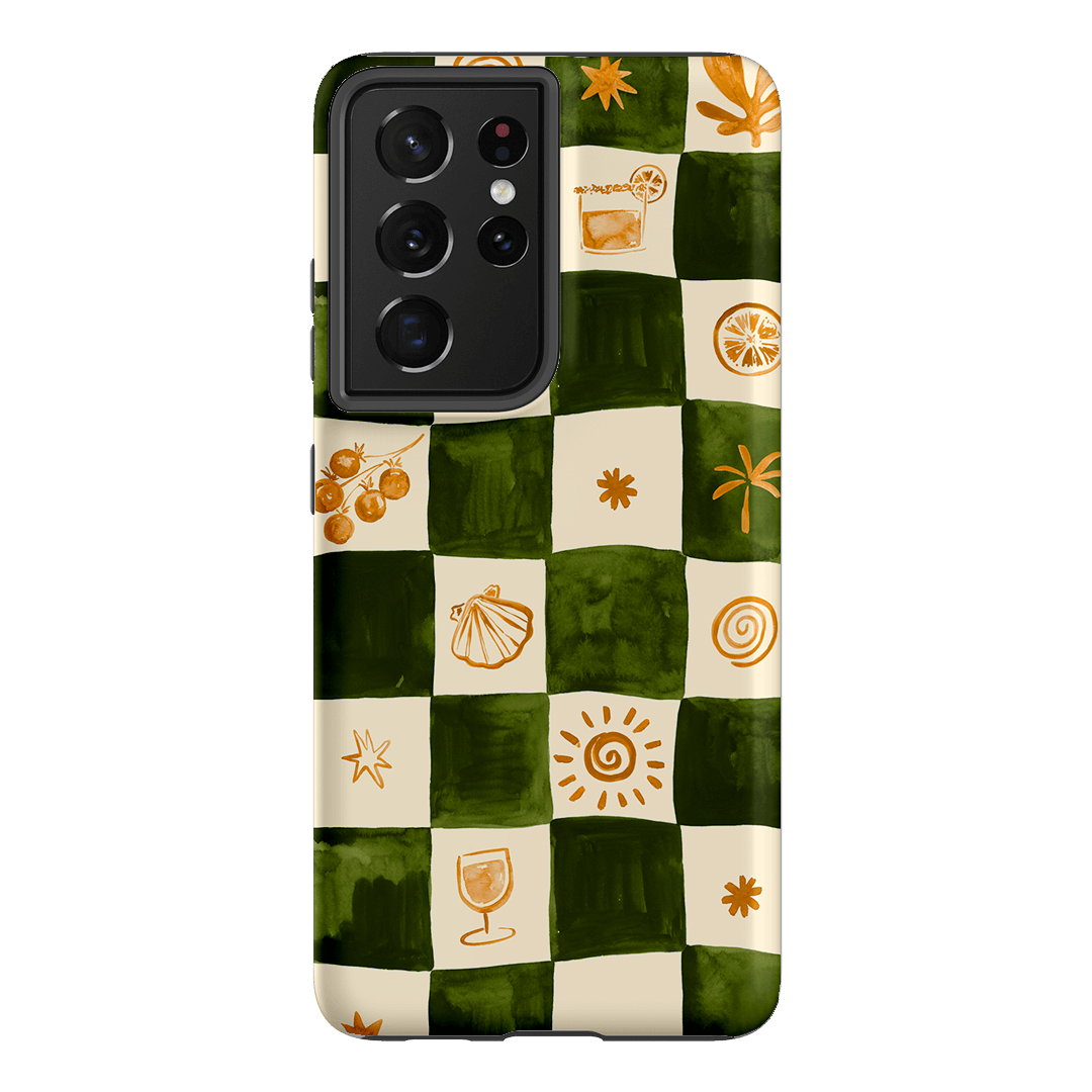 Afternoon Mezze Printed Phone Cases Samsung Galaxy S21 Ultra / Armoured by Charlie Taylor - The Dairy