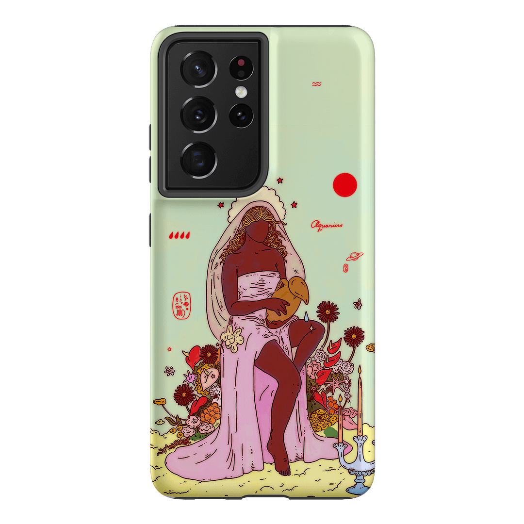Aquarius Season Printed Phone Cases Samsung Galaxy S21 Ultra / Armoured by Easty Beasty - The Dairy