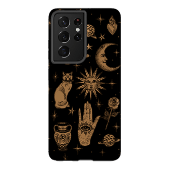 Astro Flash Noir Printed Phone Cases Samsung Galaxy S21 Ultra / Armoured by Veronica Tucker - The Dairy