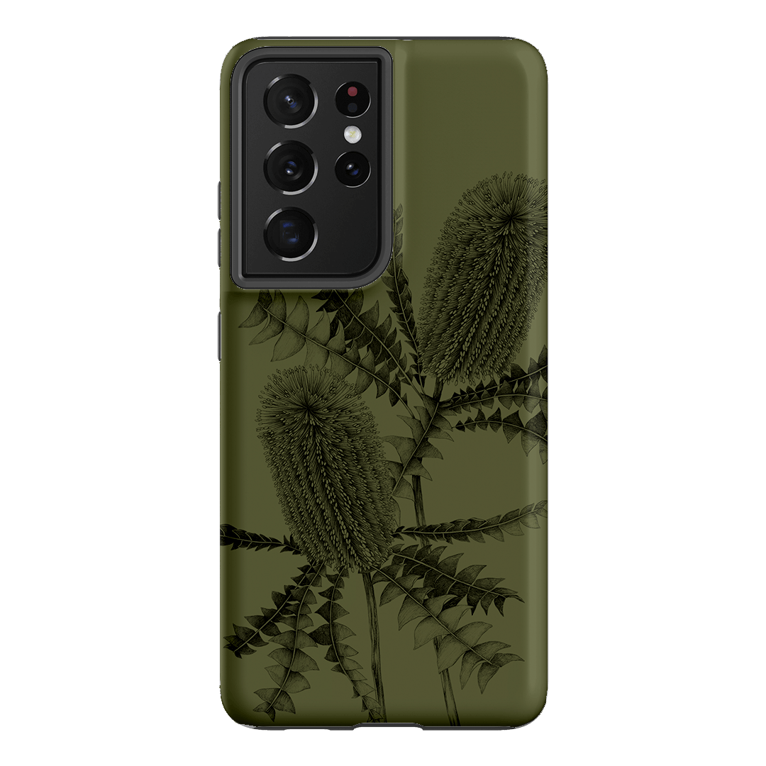 Banksia Study Printed Phone Cases Samsung Galaxy S21 Ultra / Armoured by Typoflora - The Dairy