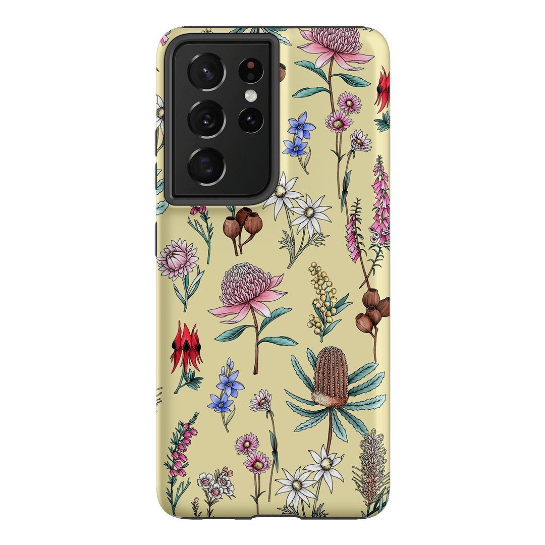Banksia Butter Printed Phone Cases Samsung Galaxy S21 Ultra / Armoured by Typoflora - The Dairy