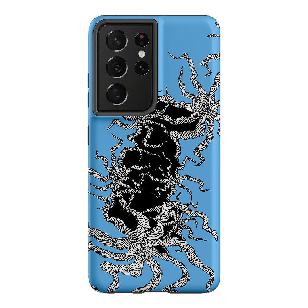 Blue Eclipse Printed Phone Cases Samsung Galaxy S21 Ultra / Armoured by Stormi Bree - The Dairy