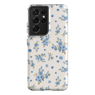 Blue Meadow Printed Phone Cases Samsung Galaxy S21 Ultra / Armoured by Kasiags Art - The Dairy