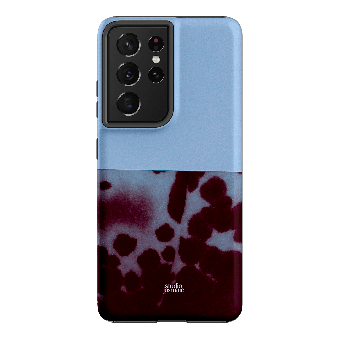 Blue Orchid Printed Phone Cases Samsung Galaxy S21 Ultra / Armoured by Jasmine Dowling - The Dairy