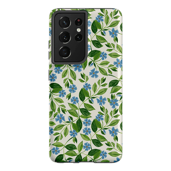 Blue Vines Printed Phone Cases Samsung Galaxy S21 Ultra / Armoured by Ellie Mae - The Dairy