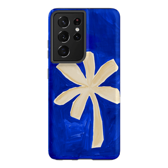 Bleu Palm Printed Phone Cases Samsung Galaxy S21 Ultra / Armoured by Charlie Taylor - The Dairy