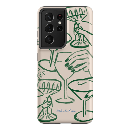 Cheers Printed Phone Cases Samsung Galaxy S21 Ultra / Armoured by Phthalo Ruth - The Dairy