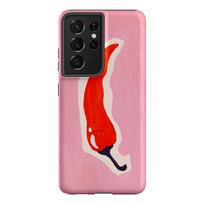 Chilli Printed Phone Cases Samsung Galaxy S21 Ultra / Armoured by Studio Bon - The Dairy