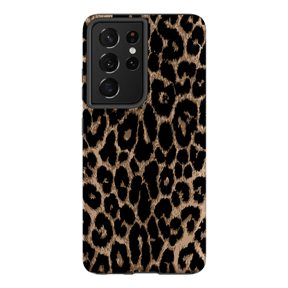 Classic Leopard Printed Phone Cases Samsung Galaxy S21 Ultra / Armoured by The Dairy - The Dairy