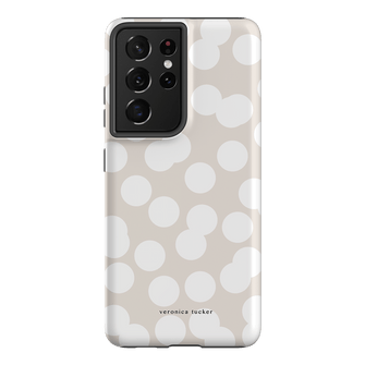 Confetti White Printed Phone Cases Samsung Galaxy S21 Ultra / Armoured by Veronica Tucker - The Dairy