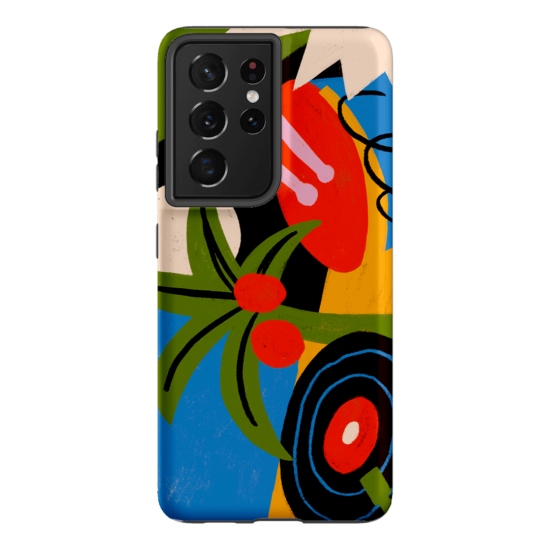 Cuban Nights Printed Phone Cases Samsung Galaxy S21 Ultra / Armoured by Marie Fauritte - The Dairy