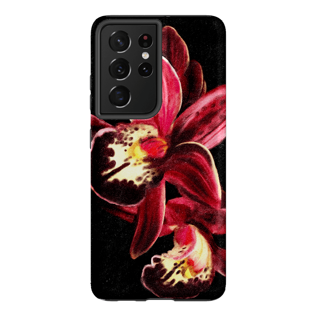 Deep Orchid Printed Phone Cases Samsung Galaxy S21 Ultra / Armoured by Sally Hungerford - The Dairy