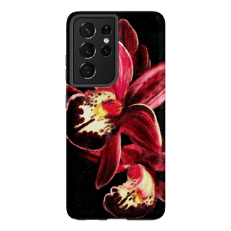 Deep Orchid Printed Phone Cases Samsung Galaxy S21 Ultra / Armoured by Sally Hungerford - The Dairy