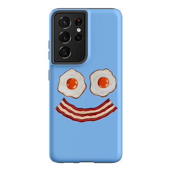Eggs & Bacon Printed Phone Cases Samsung Galaxy S21 Ultra / Armoured by Kayla Henley - The Dairy