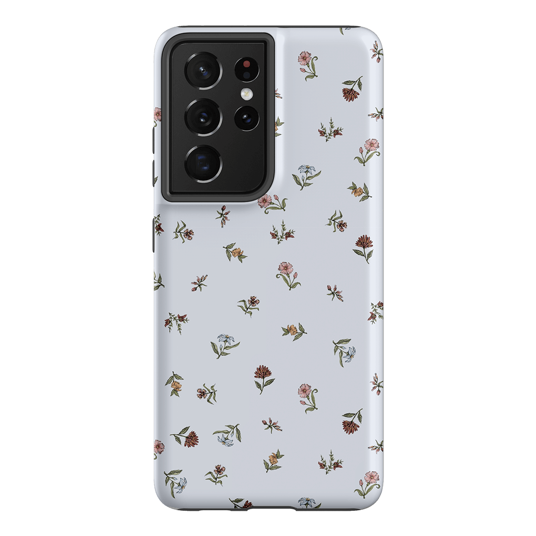 Eggshell Ditsy Printed Phone Cases Samsung Galaxy S21 Ultra / Armoured by Veronica Tucker - The Dairy