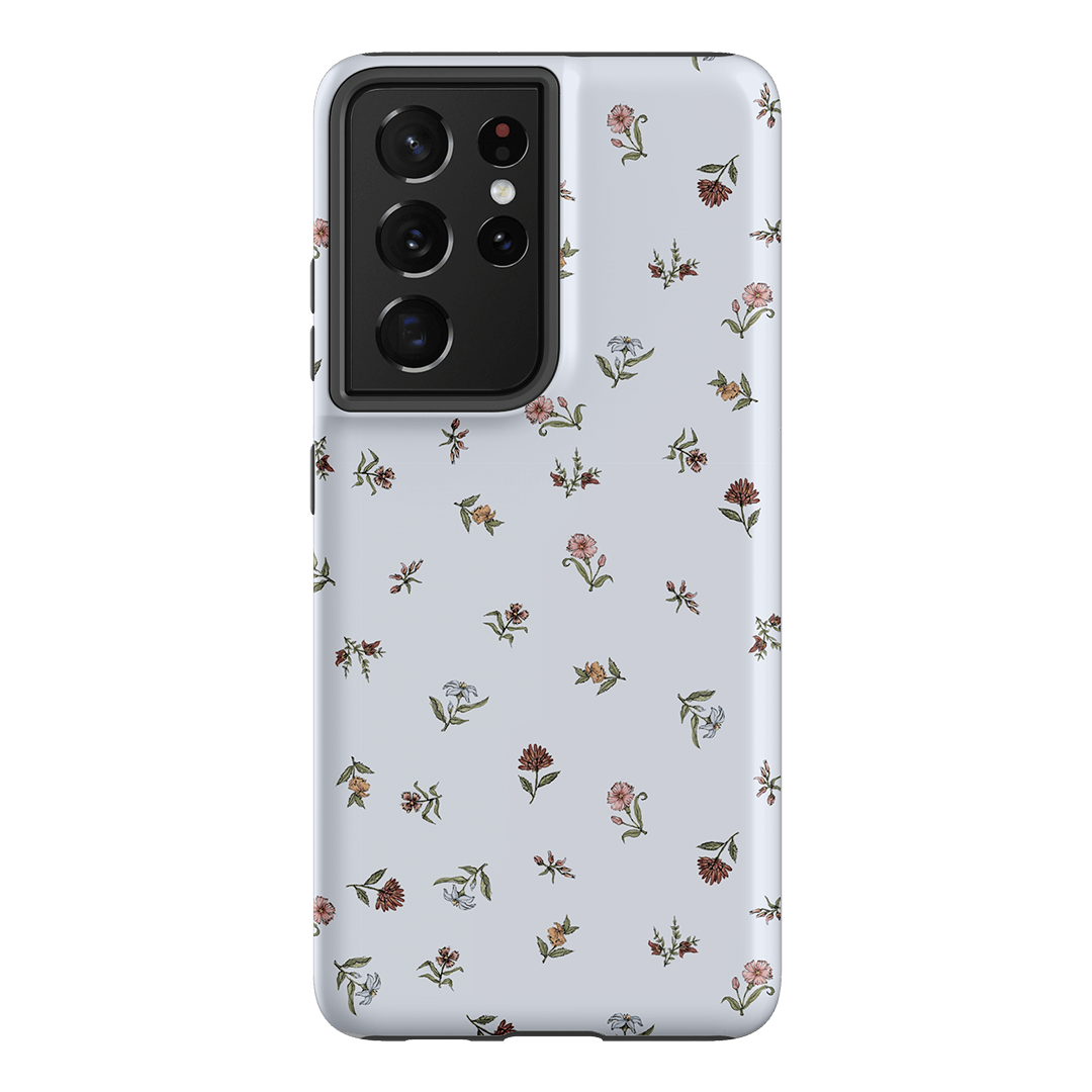 Eggshell Ditsy Printed Phone Cases Samsung Galaxy S21 Ultra / Armoured by Veronica Tucker - The Dairy
