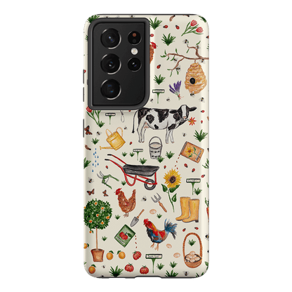 Farm Stay Printed Phone Cases Samsung Galaxy S21 Ultra / Armoured by BG. Studio - The Dairy