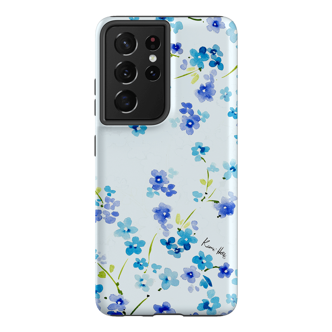 Forget Me Not Printed Phone Cases Samsung Galaxy S21 Ultra / Armoured by Kerrie Hess - The Dairy