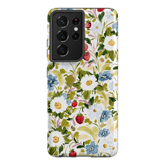 Garden Strawberries Printed Phone Cases Samsung Galaxy S21 Ultra / Armoured by Ellie Mae - The Dairy