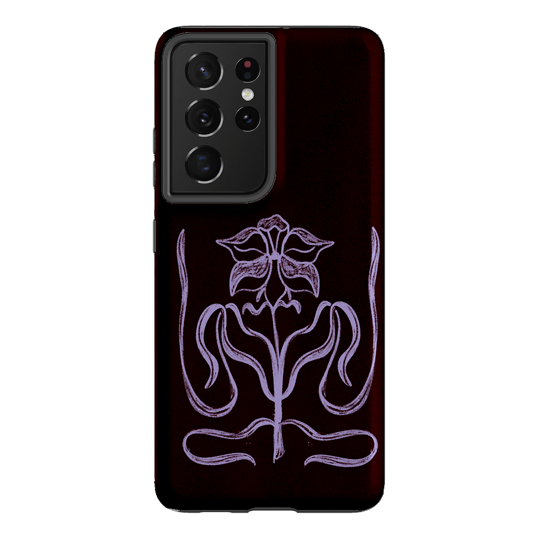Growth Burgundy Printed Phone Cases by The Dairy - The Dairy