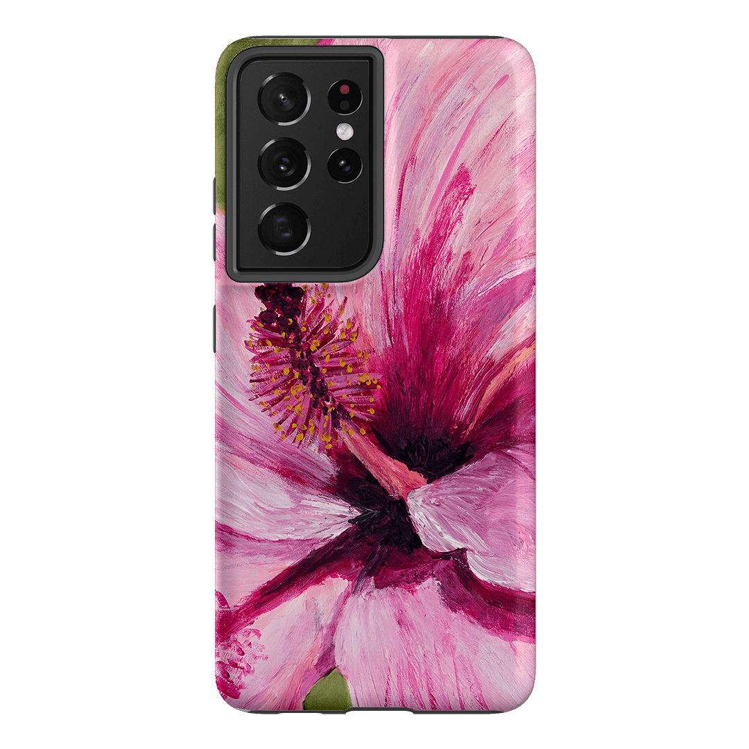 Hibiscus Dream Printed Phone Cases Samsung Galaxy S21 Ultra / Armoured by Amy Gibbs - The Dairy