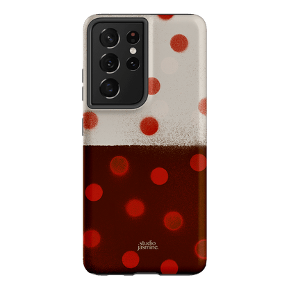 Ladybug Polka Dot Printed Phone Cases Samsung Galaxy S21 Ultra / Armoured by Jasmine Dowling - The Dairy