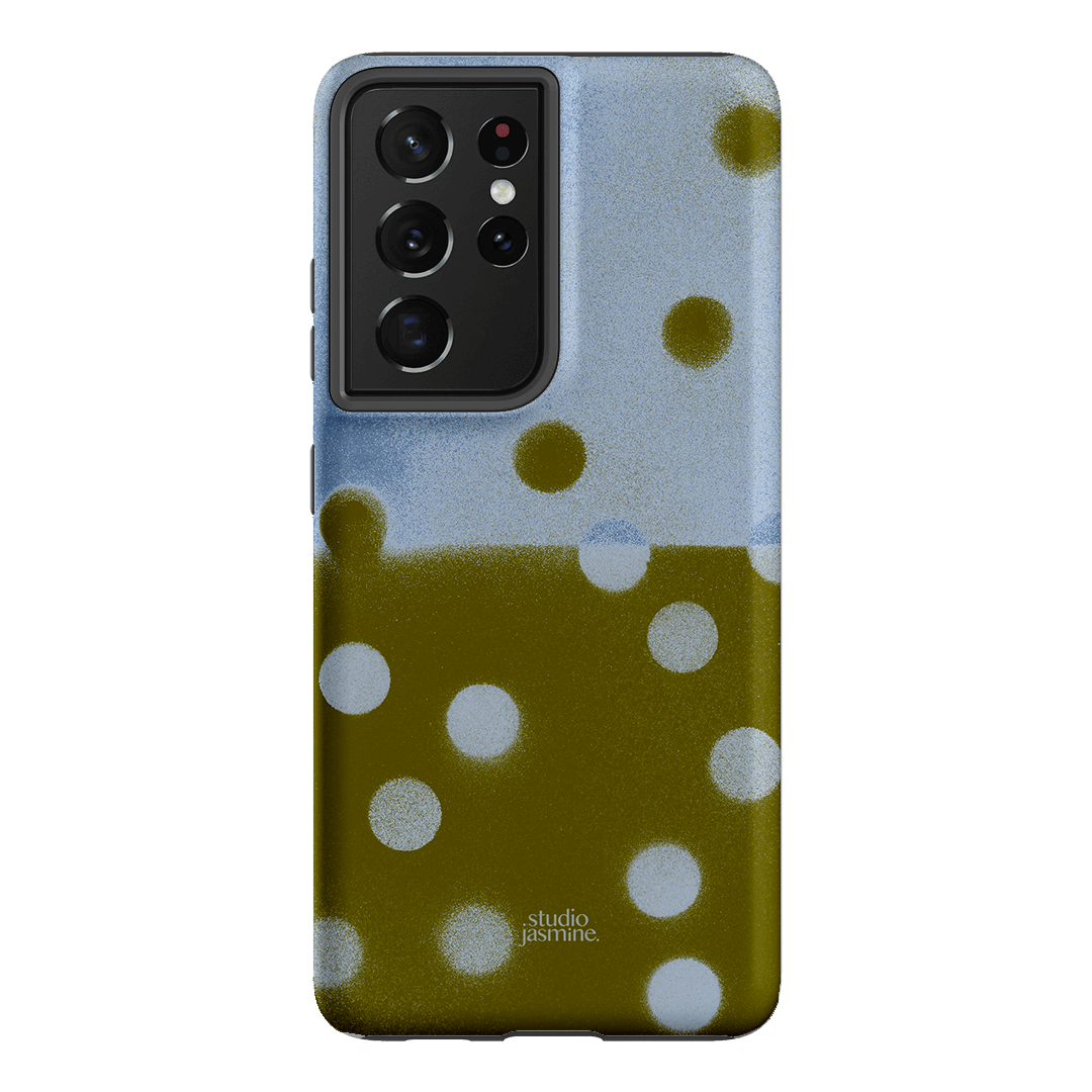 Lake Polka Dot Printed Phone Cases Samsung Galaxy S21 Ultra / Armoured by Jasmine Dowling - The Dairy