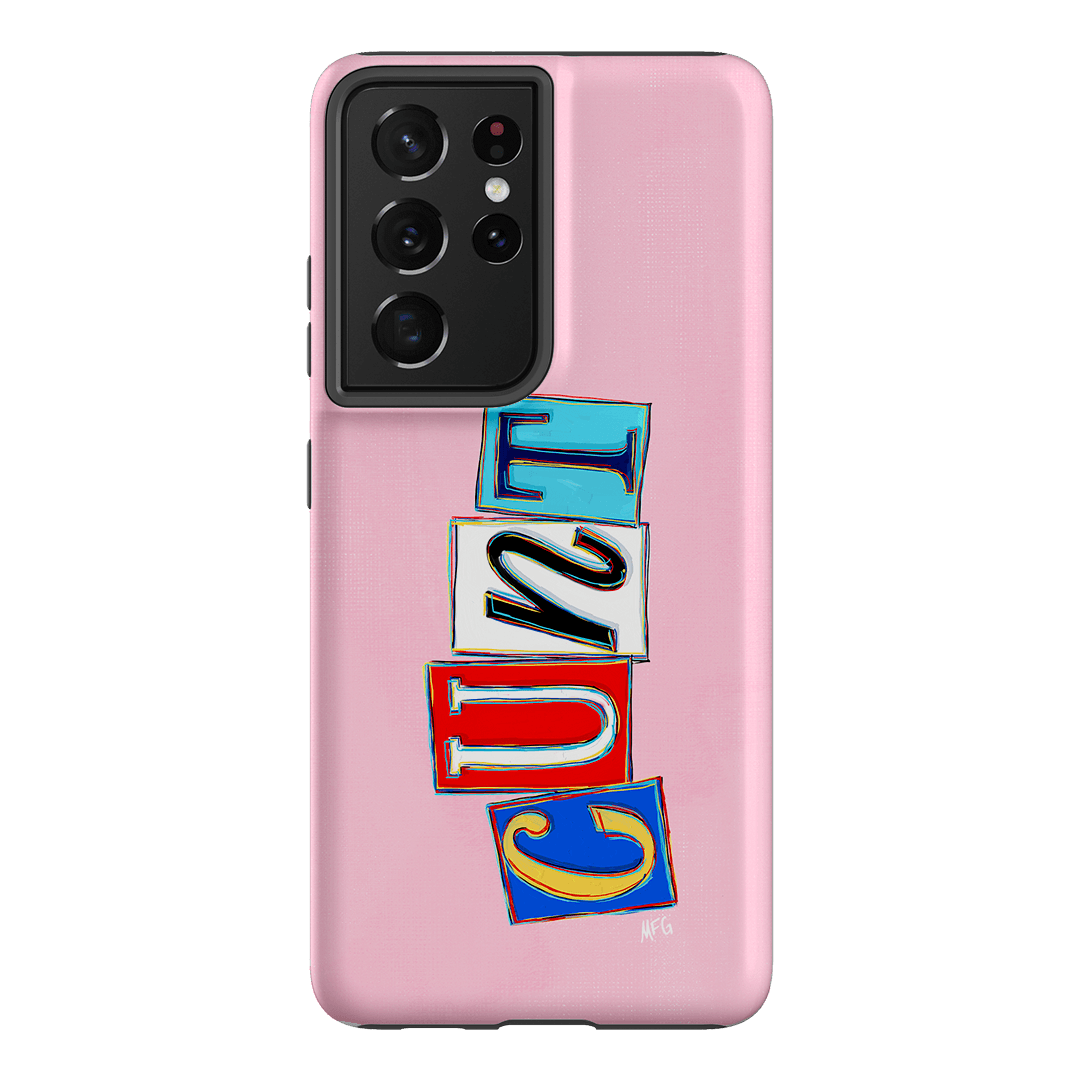 Lil Cnts Pink Printed Phone Cases Samsung Galaxy S21 Ultra / Armoured by Margarbs Art - The Dairy