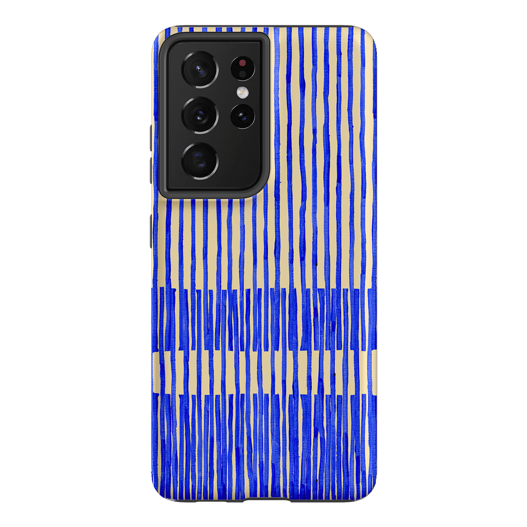 Linear Printed Phone Cases Samsung Galaxy S21 Ultra / Armoured by Kayla Henley - The Dairy