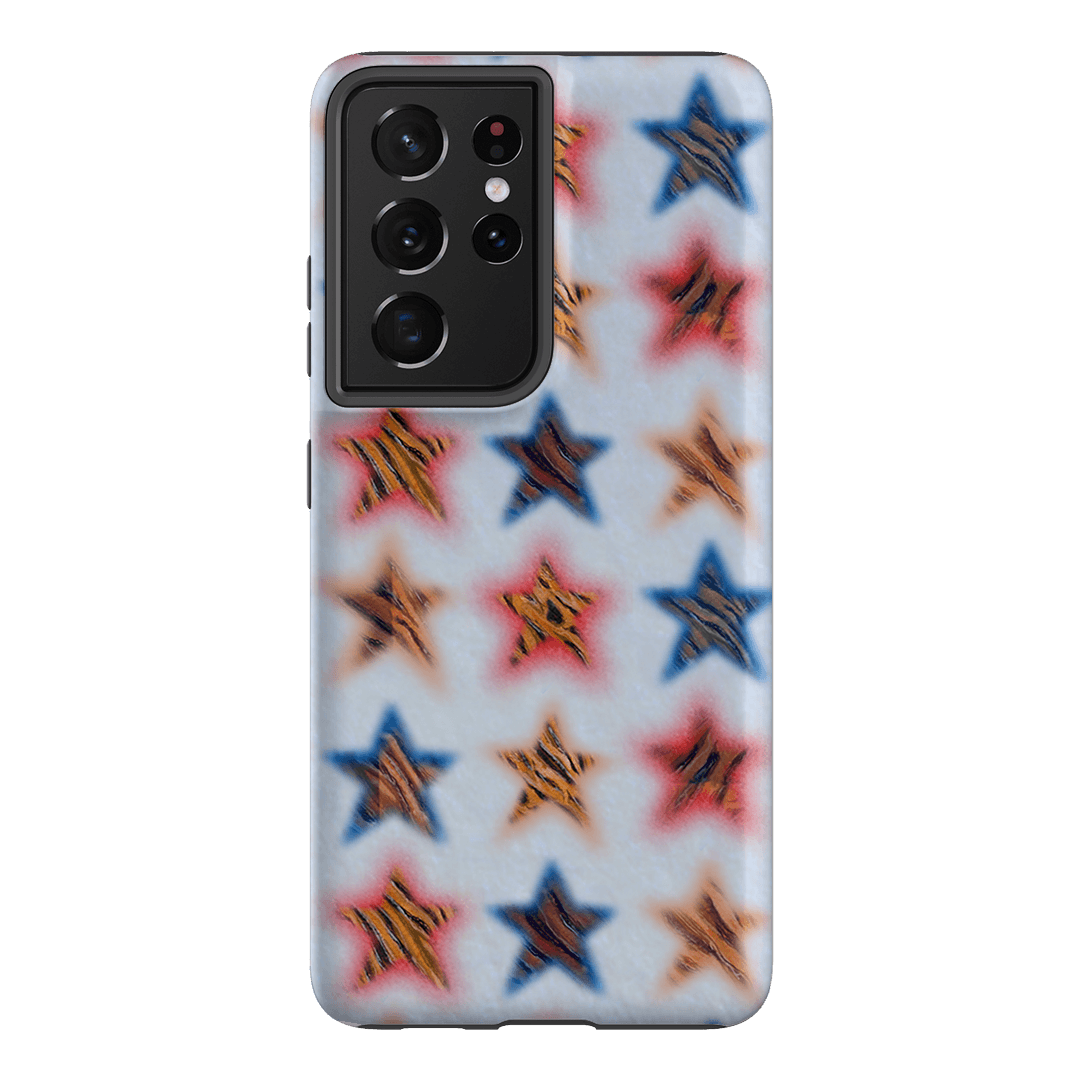 Lucky Stars Tiger Printed Phone Cases Samsung Galaxy S21 Ultra / Armoured by BG. Studio - The Dairy