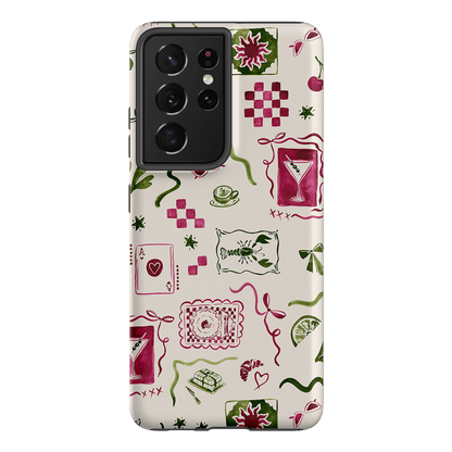 Martini Gal Printed Phone Cases Samsung Galaxy S21 Ultra / Armoured by Charlie Taylor - The Dairy