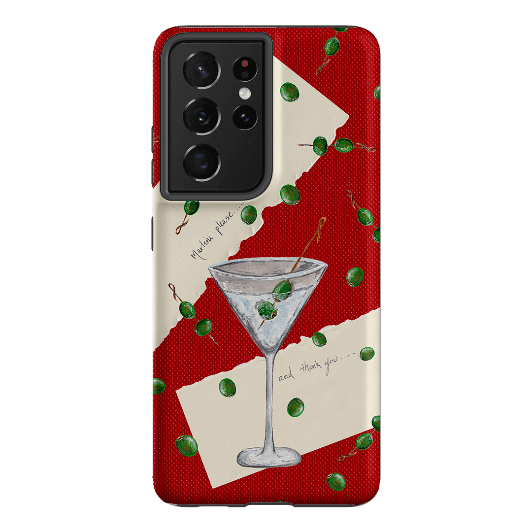 Martini Please Printed Phone Cases Samsung Galaxy S21 Ultra / Armoured by BG. Studio - The Dairy