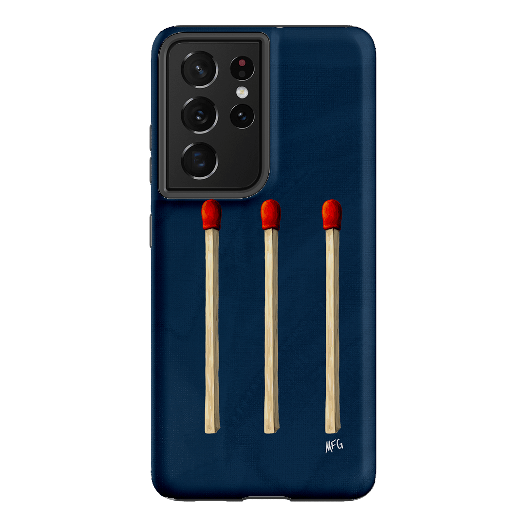 Matchstick Printed Phone Cases Samsung Galaxy S21 Ultra / Armoured by Margarbs Art - The Dairy
