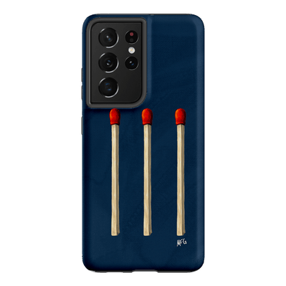 Matchstick Printed Phone Cases Samsung Galaxy S21 Ultra / Armoured by Margarbs Art - The Dairy