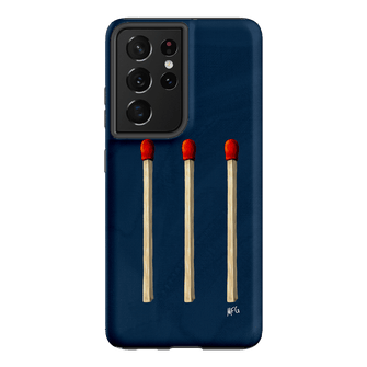Matchstick Printed Phone Cases Samsung Galaxy S21 Ultra / Armoured by Margarbs Art - The Dairy