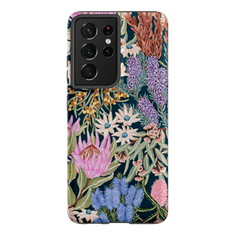 Moonlit Floral Printed Phone Cases Samsung Galaxy S21 Ultra / Armoured by Amy Gibbs - The Dairy