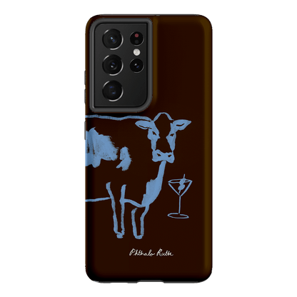 Mootini Espresso Printed Phone Cases Samsung Galaxy S21 Ultra / Armoured by Phthalo Ruth - The Dairy