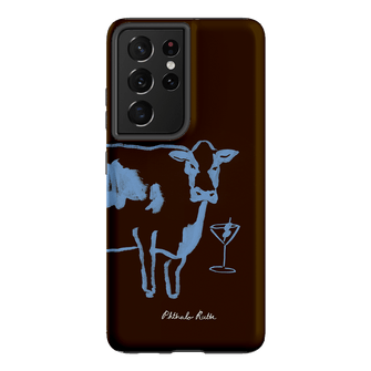 Mootini Espresso Printed Phone Cases Samsung Galaxy S21 Ultra / Armoured by Phthalo Ruth - The Dairy