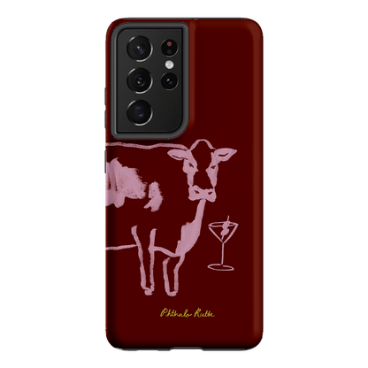 Mootini Berry Printed Phone Cases Samsung Galaxy S21 Ultra / Armoured by Phthalo Ruth - The Dairy
