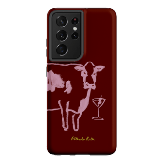 Mootini Berry Printed Phone Cases Samsung Galaxy S21 Ultra / Armoured by Phthalo Ruth - The Dairy