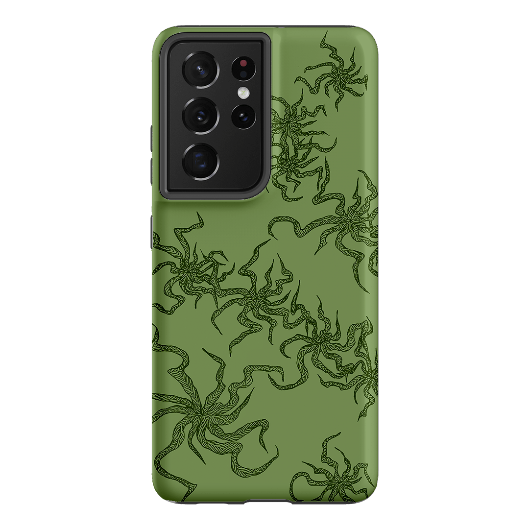 Night Moss Printed Phone Cases Samsung Galaxy S21 Ultra / Armoured by Stormi Bree - The Dairy