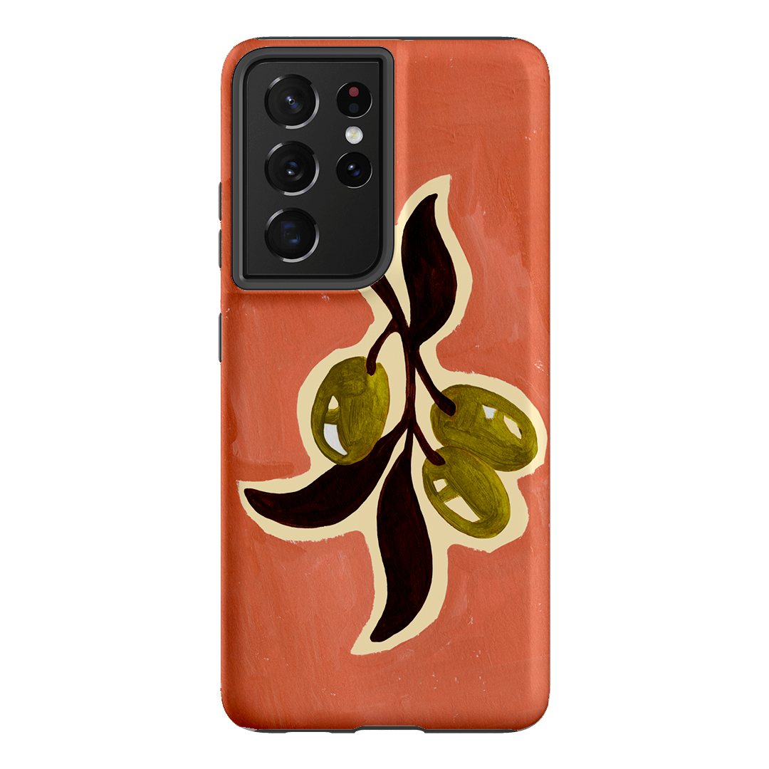 Olives Printed Phone Cases Samsung Galaxy S21 Ultra / Armoured by Studio Bon - The Dairy